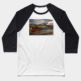 Seaton Sluice harbour in Northumberland (rework) Baseball T-Shirt